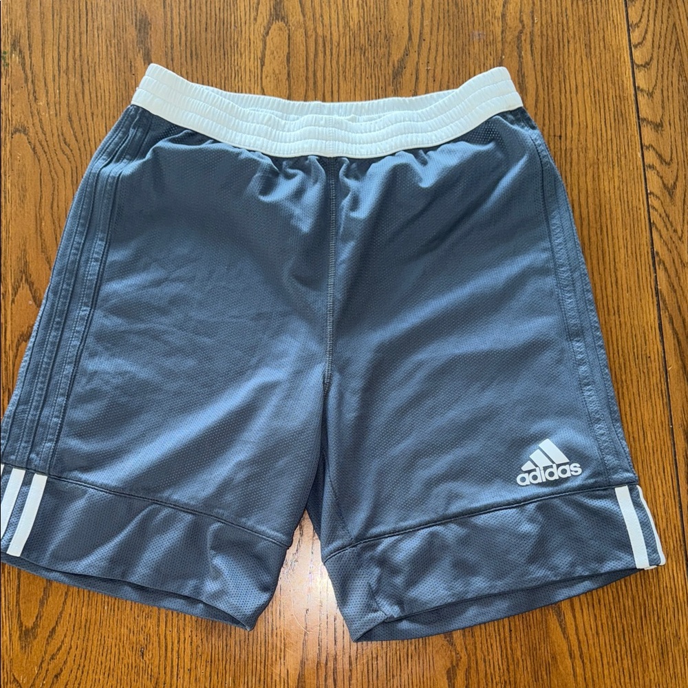 Adidas Men's Dark Gray Athletic Shorts